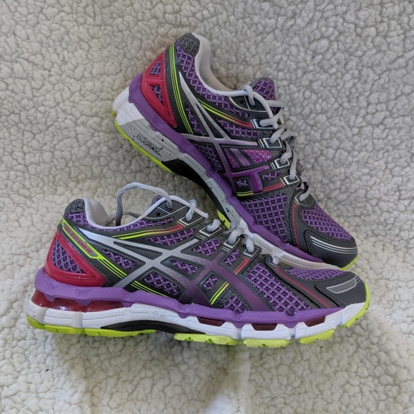 asics gel kayano 19 womens purple